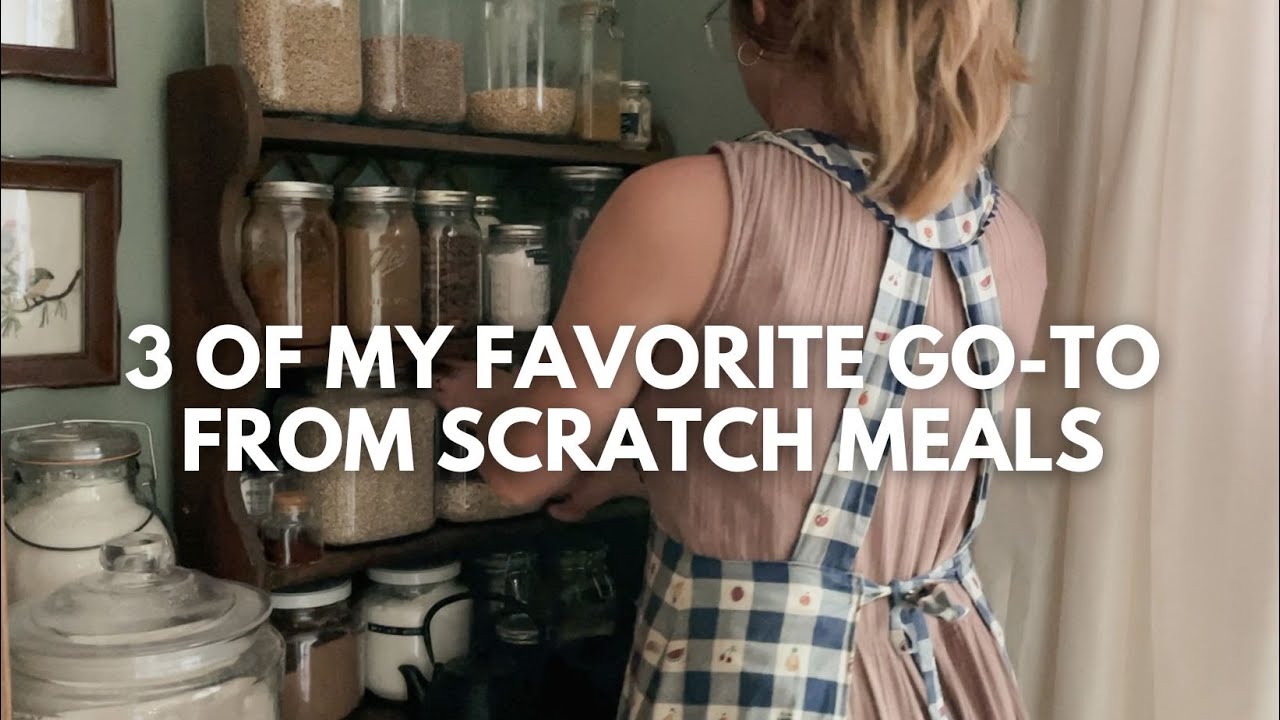 3 Simple From Scratch Recipes You can BATCH MAKE | Building Your Home Economy cover art