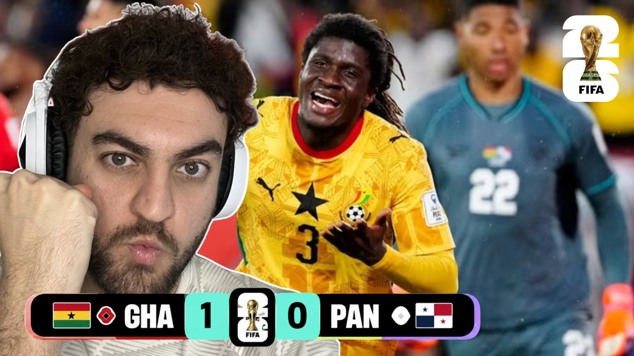 🇬🇭 GHANA 1-0 PANAMA 🇵🇦 | LATE YIRENKYI WINNER COMPLETES QUEIROZ MASTERCLASS!!! cover art