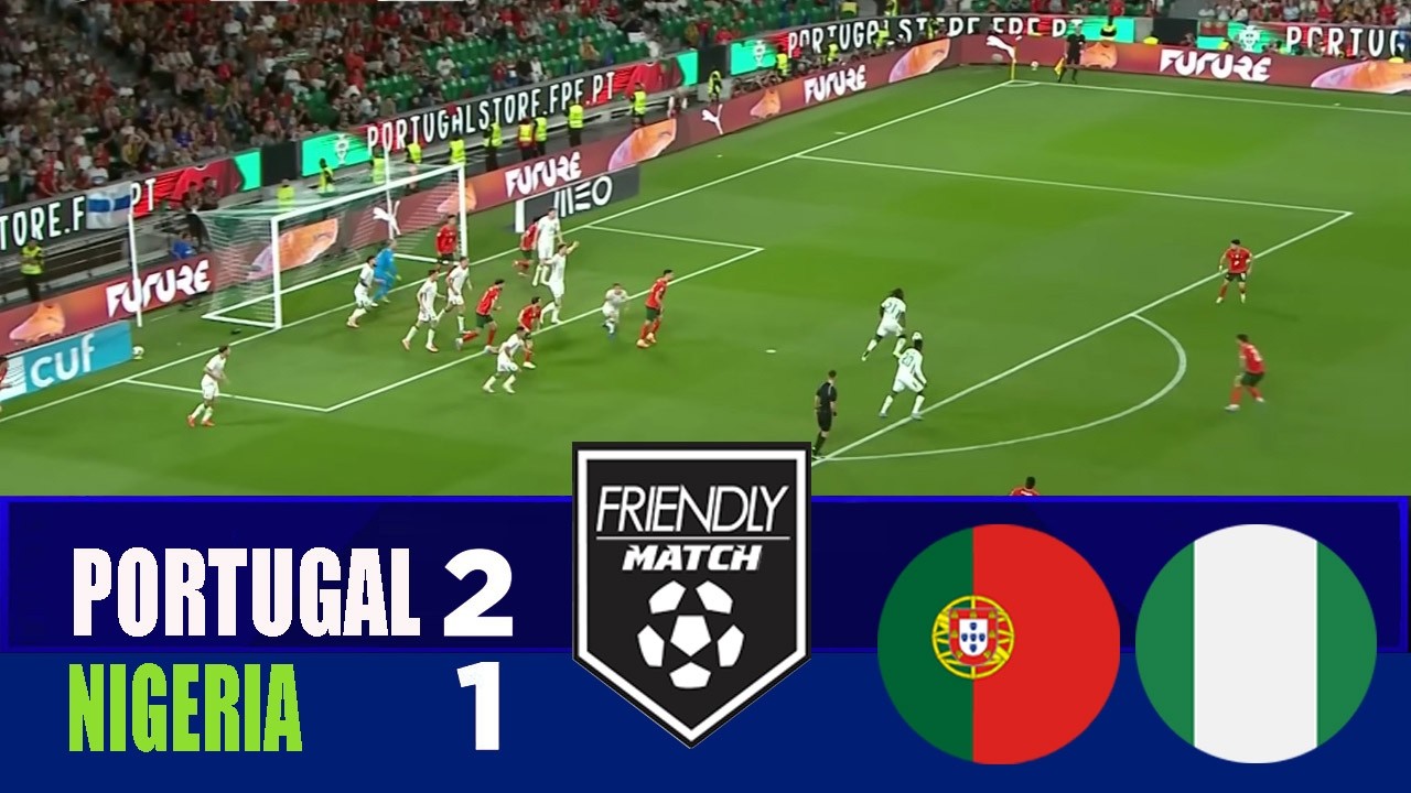 PORTUGAL vs NIGERIA 2-1 | 2026 International Friendly | Match Highlights cover art