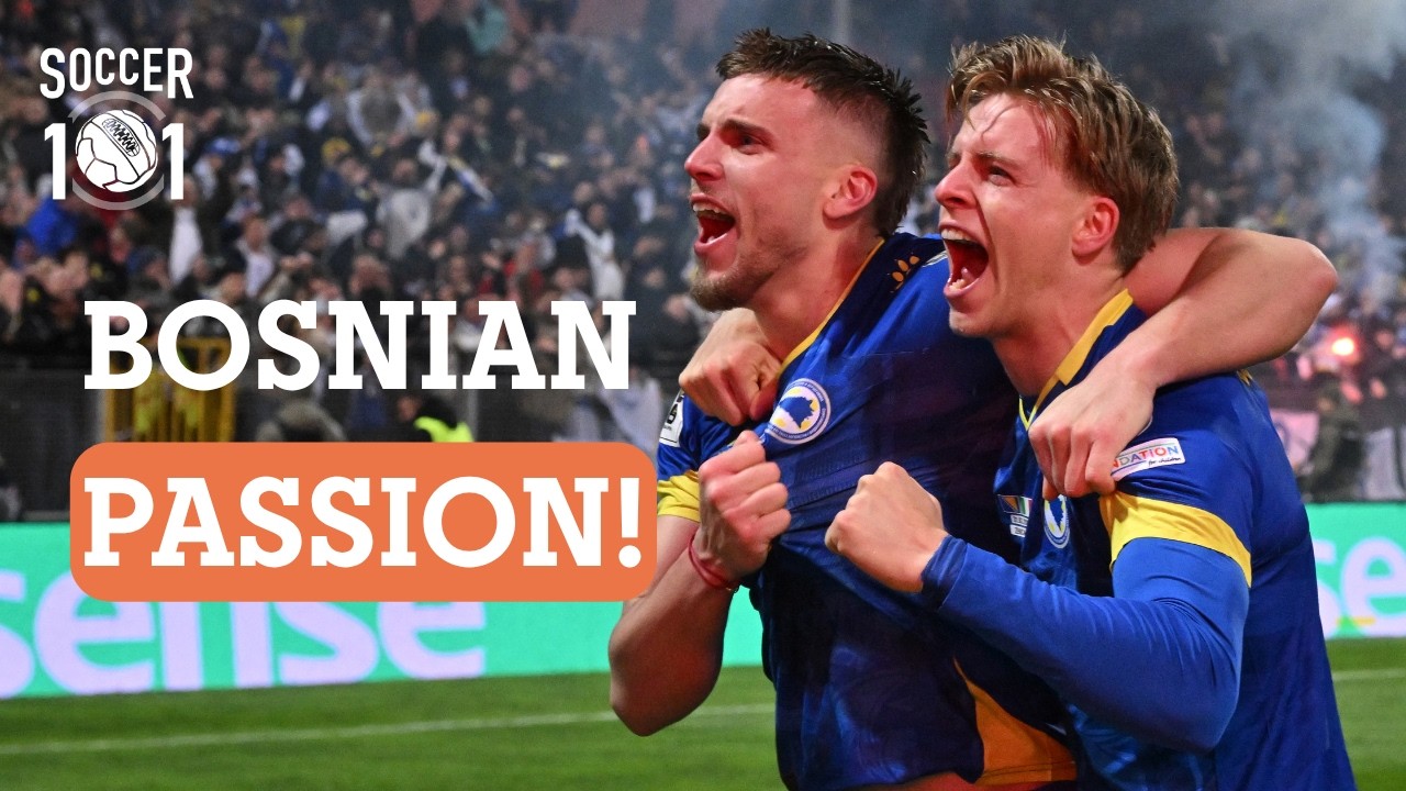 Is Bosnian soccer on the up? cover art