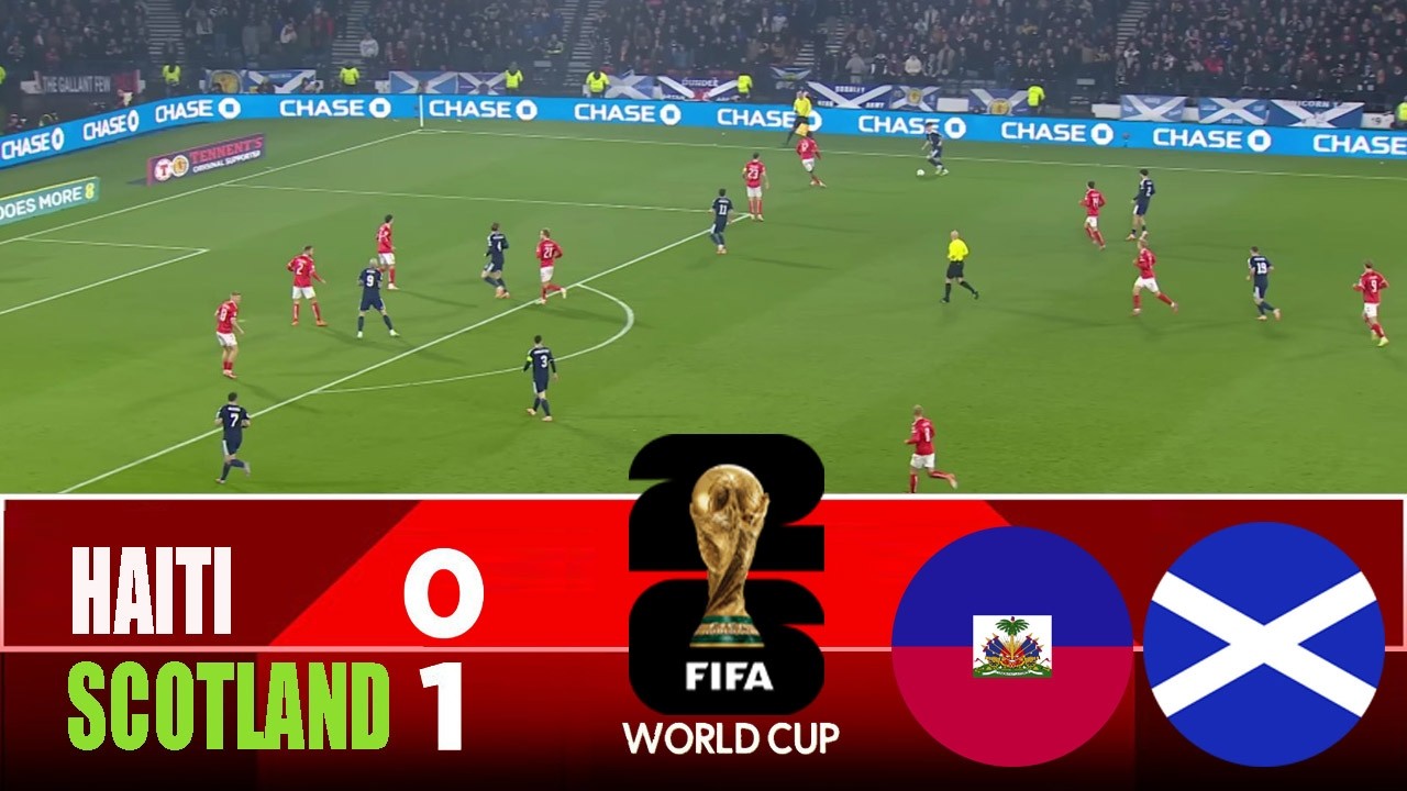 HAITI vs SCOTLAND 0-1 | 2026 FIFA World Cup | Match Highlights cover art