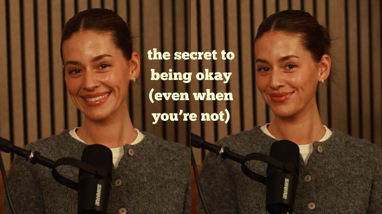 the secret to being okay (even when you're not) | Christ With Coffee On Ice cover art