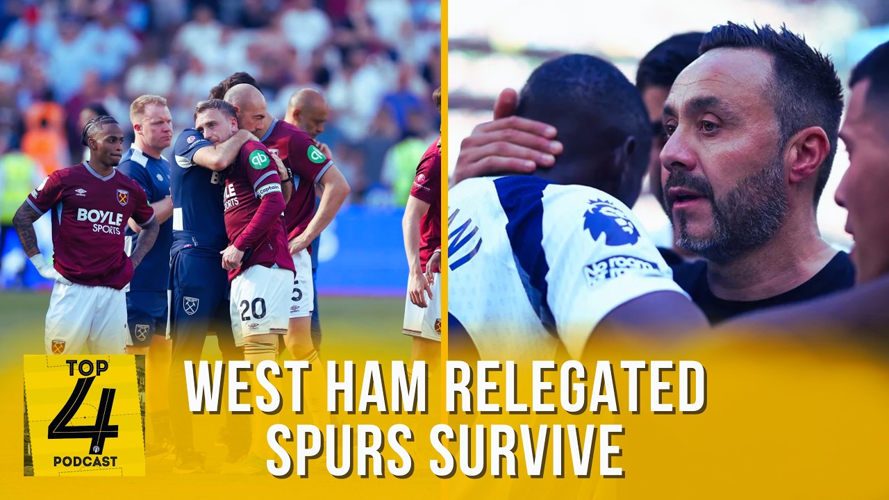 West Ham United Relegated 😱 | Tottenham Hotspur Survive the Drop cover art