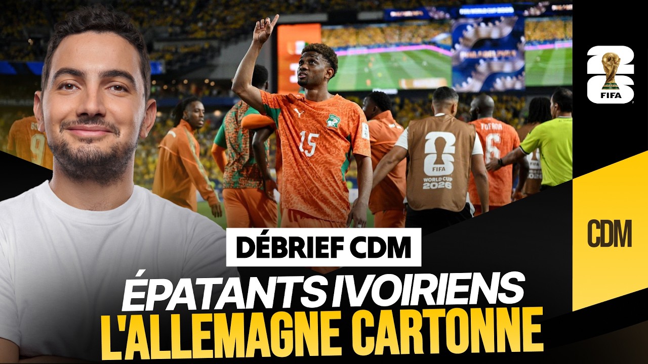 Le Débrief Coupe du monde : le carton de l'Allemagne, la perf de la Côte d'Ivoire cover art