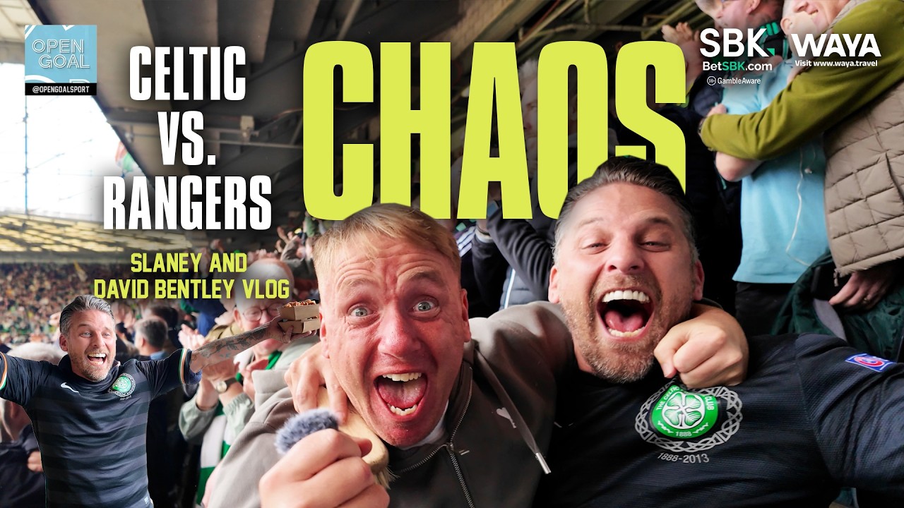 CELTIC vs RANGERS CARNAGE WITH DAVID BENTLEY & SLANEY! | Crazy Scenes For Maeda Spectacular Goal! cover art