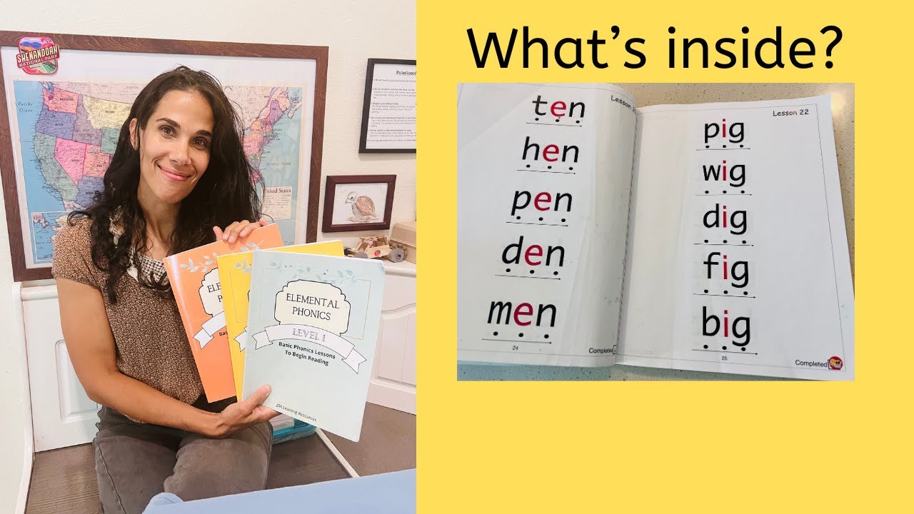 Elemental Phonics Review and Look Inside! cover art