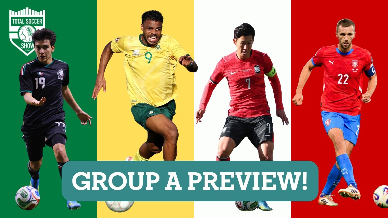 World Cup Group A preview - Mexico, South Africa, South Korea, Czechia cover art