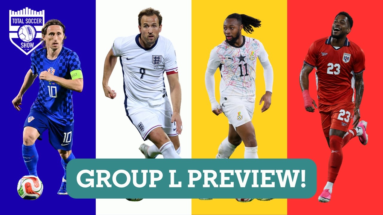 World Cup Group L preview - Croatia, England, Ghana, Panama cover art