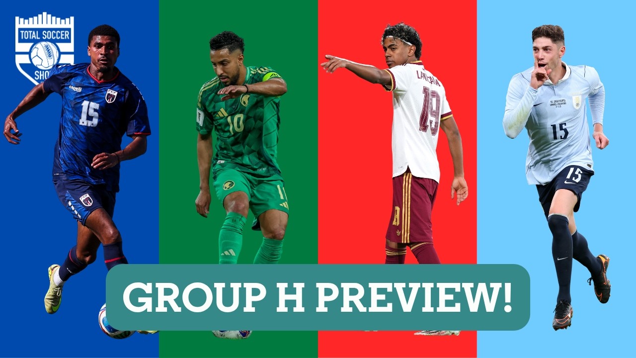 World Cup Group H preview - Cape Verde, Saudi Arabia, Spain, Uruguay cover art
