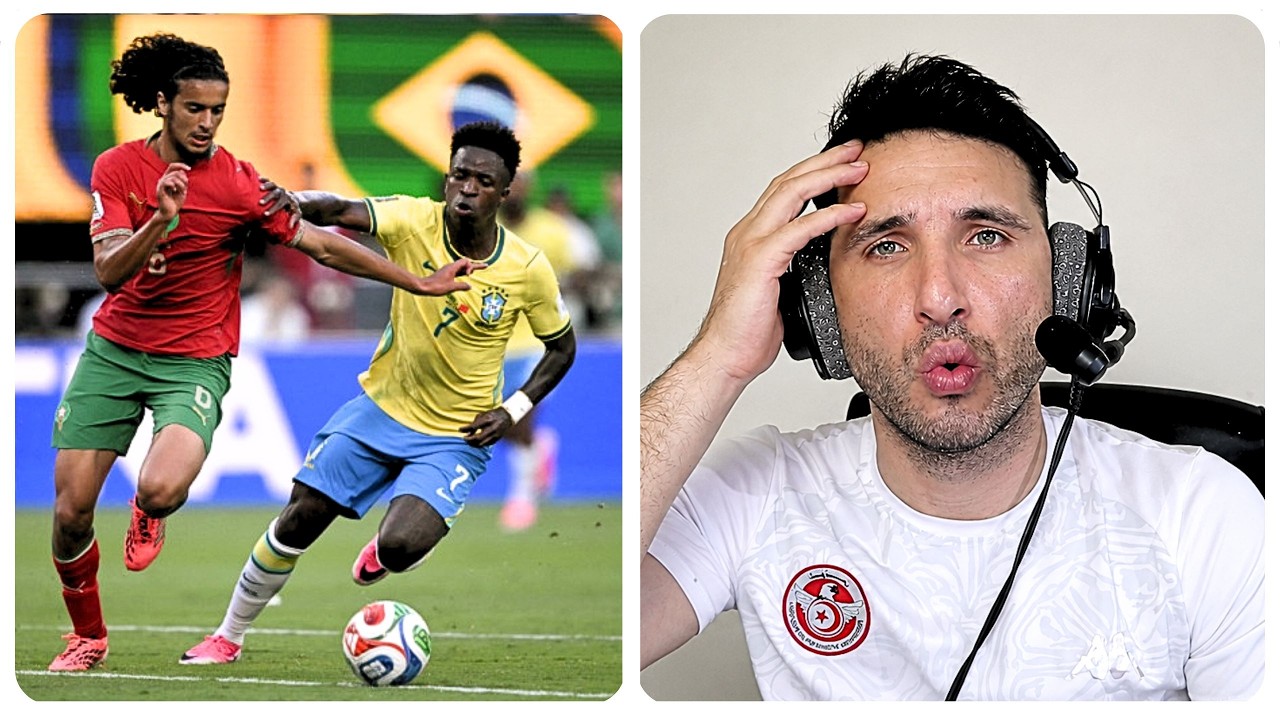 🇧🇷🇲🇦Brésil 1-1 Maroc / Bouaddi, Qui est-tu ? Les Lions de l'Atlas répondent au Brésil ! 🔥 cover art