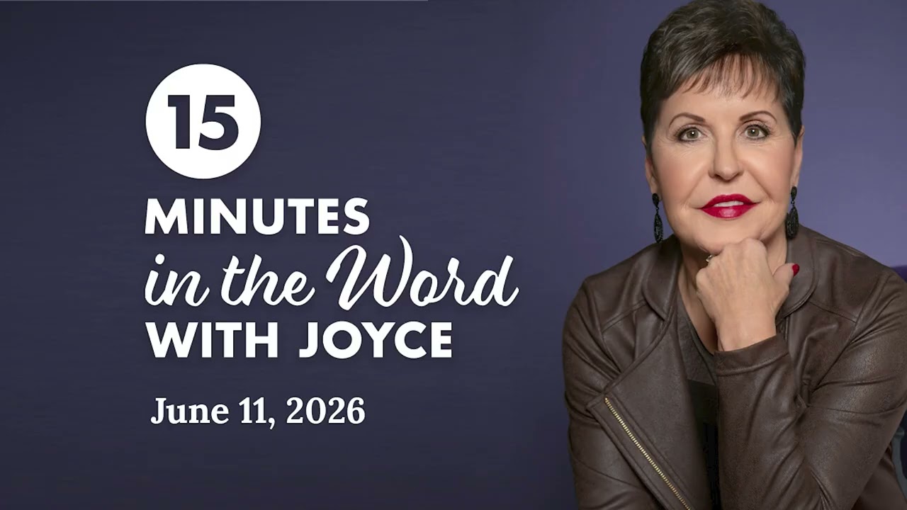 Something Needs to Change - Pt 2 | 15 Minutes In The Word with Joyce Meyer cover art