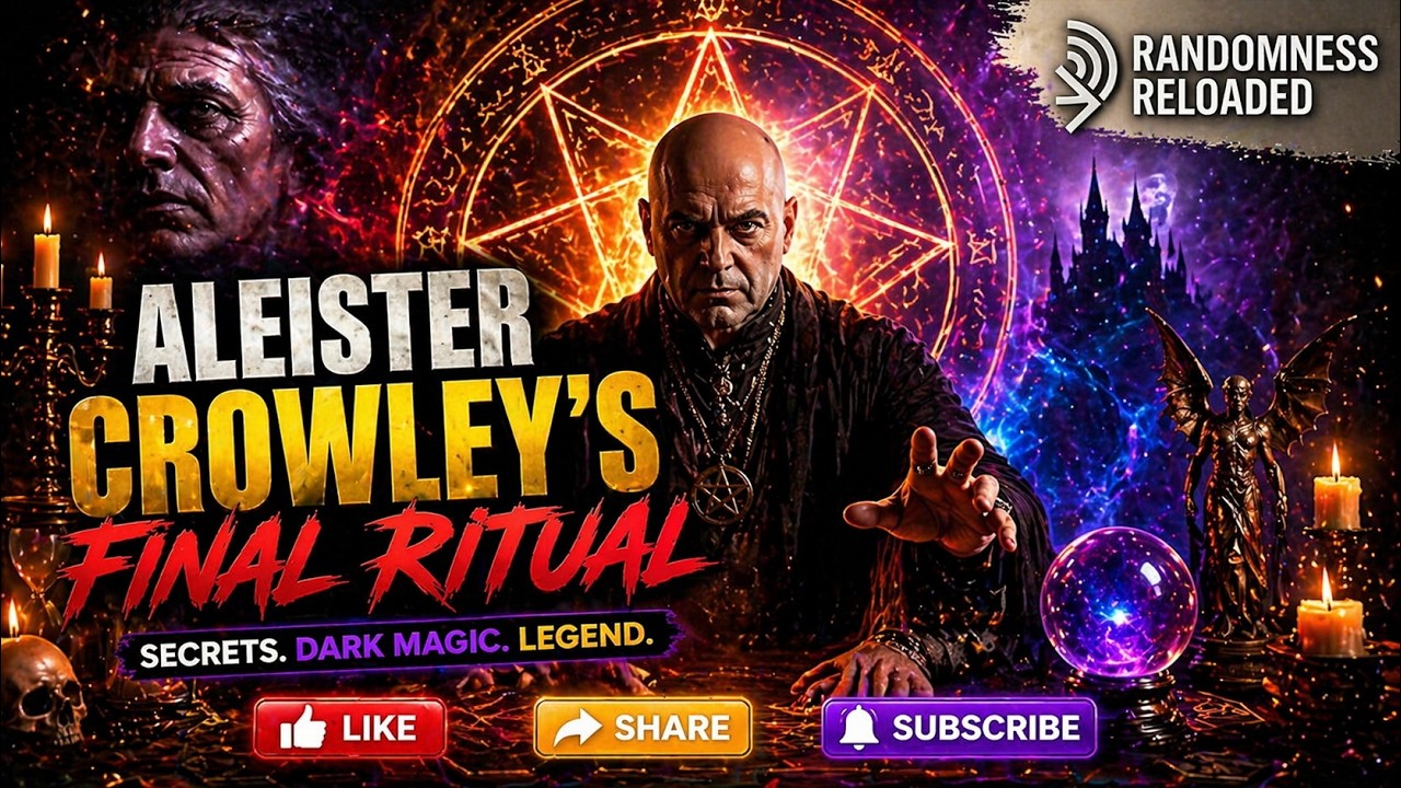 Aleister Crowley’s Final Ritual EXPOSED 😱 | Dark Secrets, Occult Mystery & Untold Truths cover art