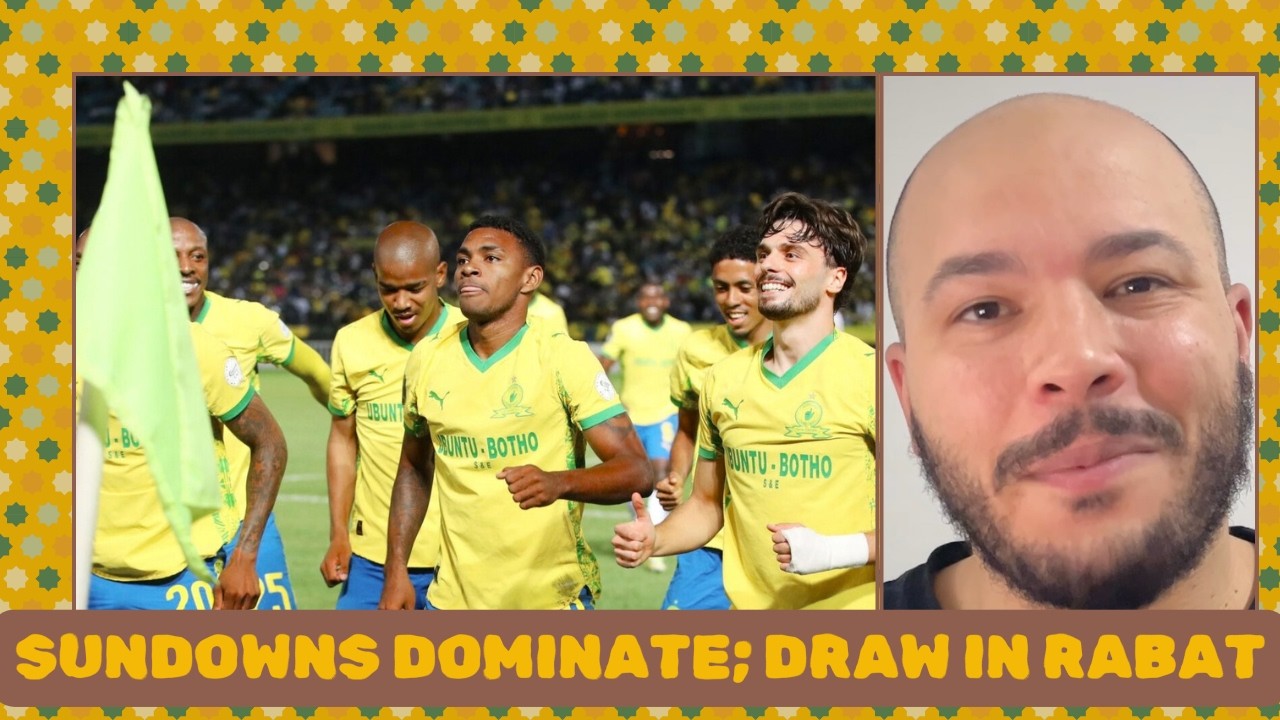 Sundowns dominate Stade Malien 3-0; AS FAR held by Pyramids in Rabat 1-1 cover art