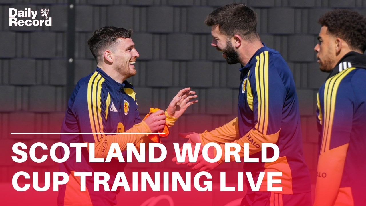 LIVE | Scotland train in Charlotte ahead of World Cup clash with Morocco cover art