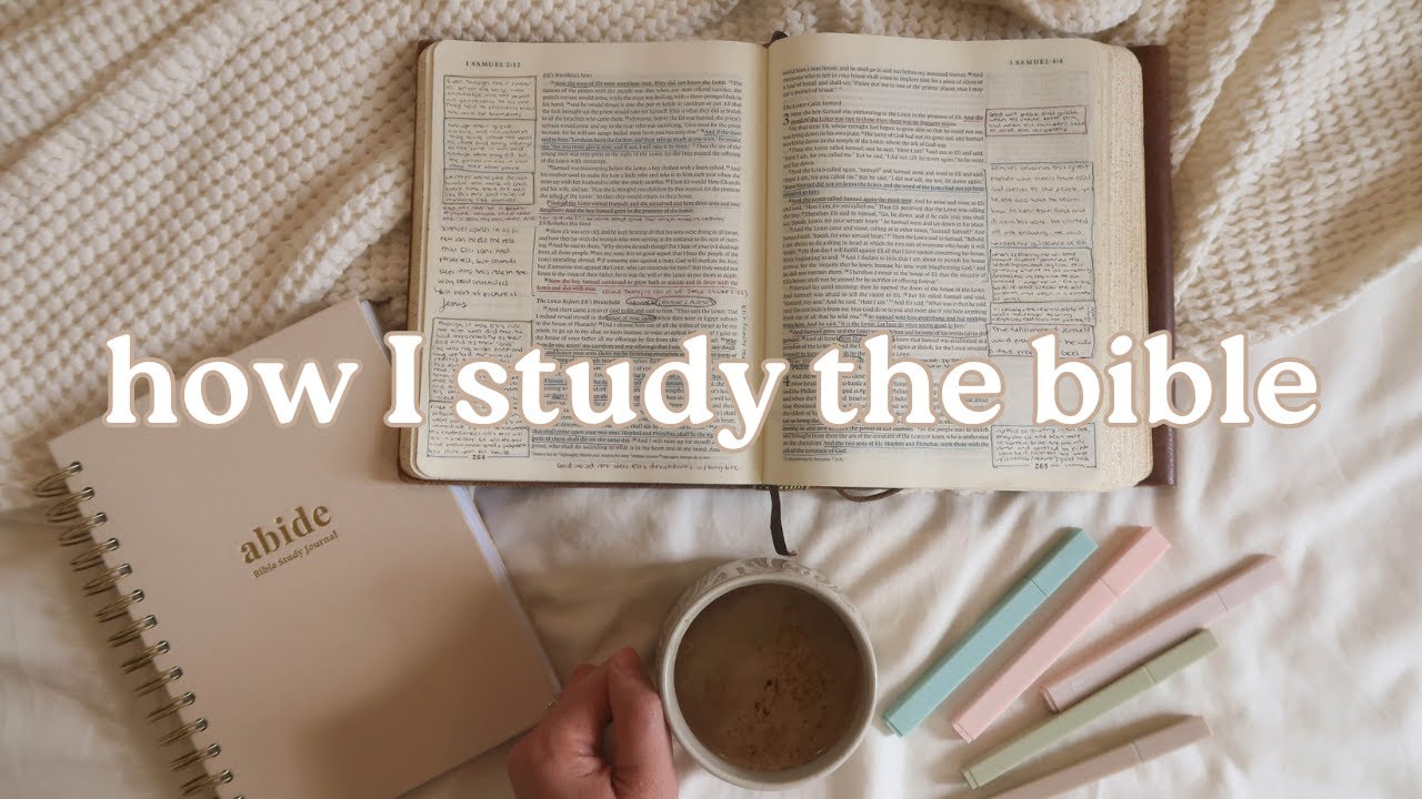 HOW I STUDY THE BIBLE (Updated as a Mama) | Bible Journaling, Bible Study Tools, Quiet Time Tips cover art