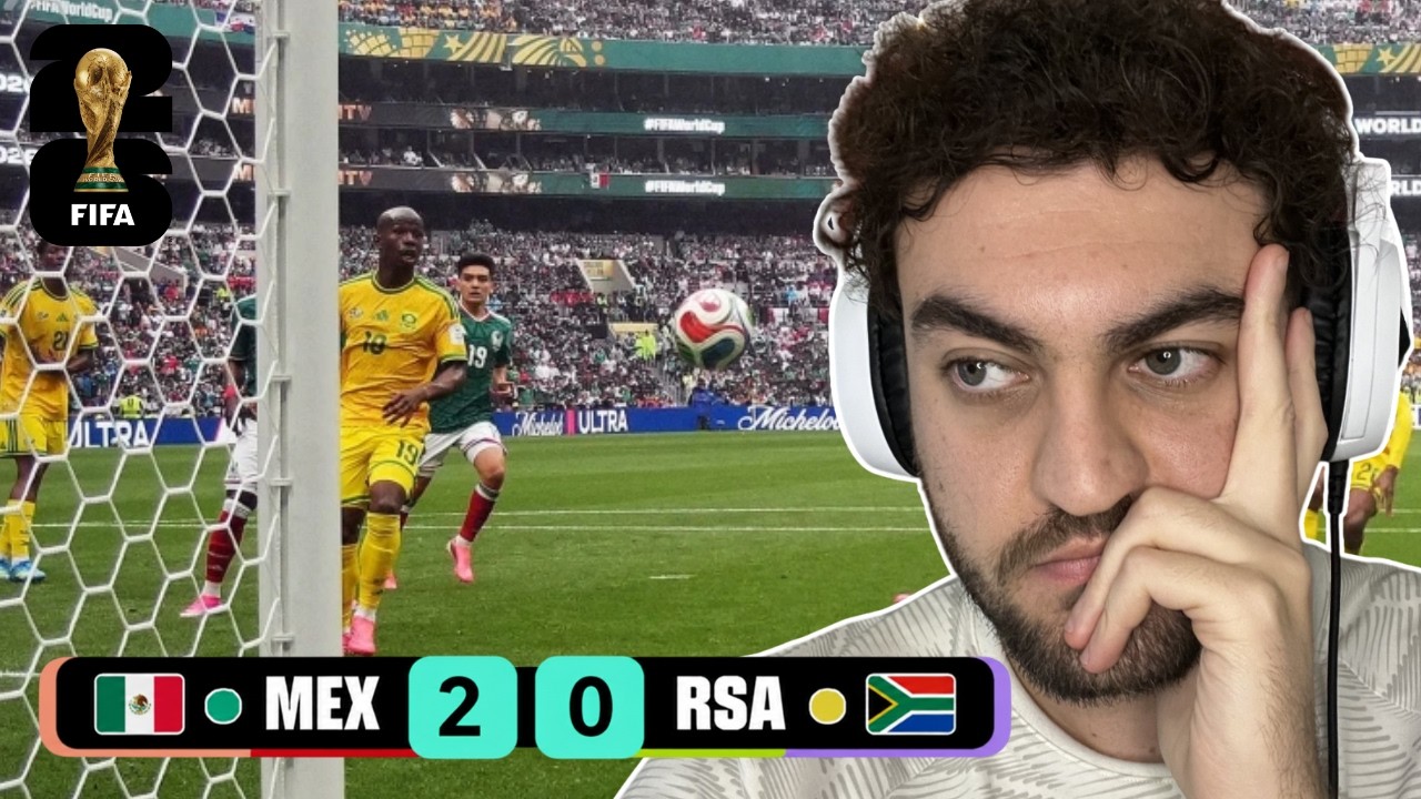 🇲🇽 MEXICO 2-0 SOUTH AFRICA 🇿🇦 | Shocking performance from Bafana Bafana!!! cover art