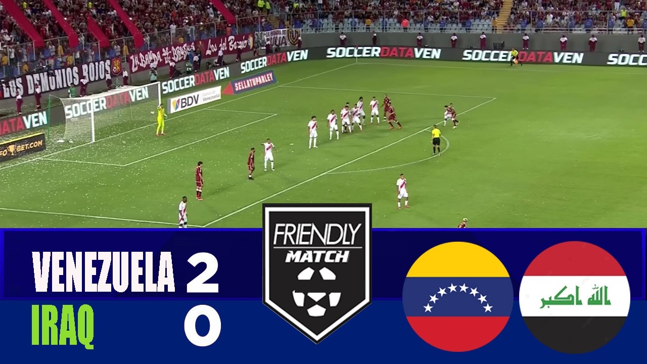 VENEZUELA vs IRAQ 2-0 | 2026 International Friendly | Match Highlights cover art