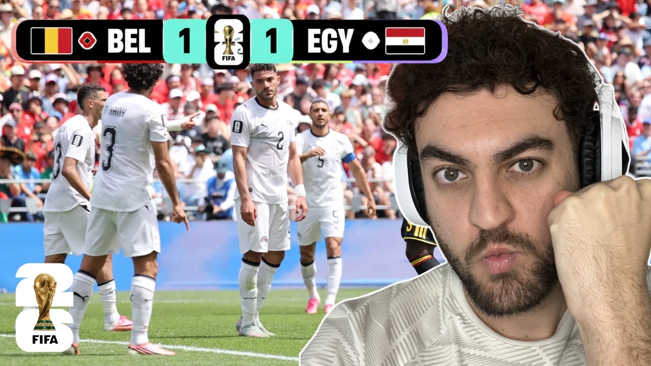 🇧🇪 BELGIUM 1-1 EGYPT 🇪🇬 | Fantastic point for the Pharaohs! cover art
