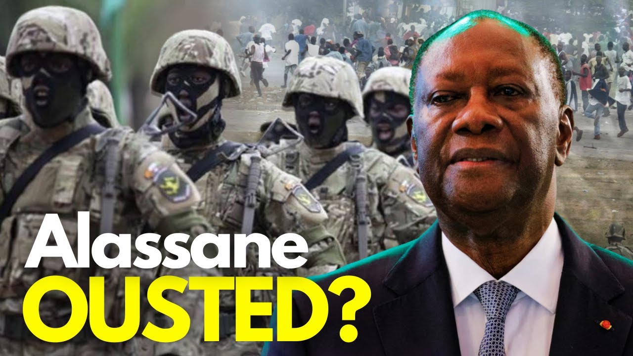 BREAKING: Coup in Ivory Coast. President Alassane ousted by his military generals cover art