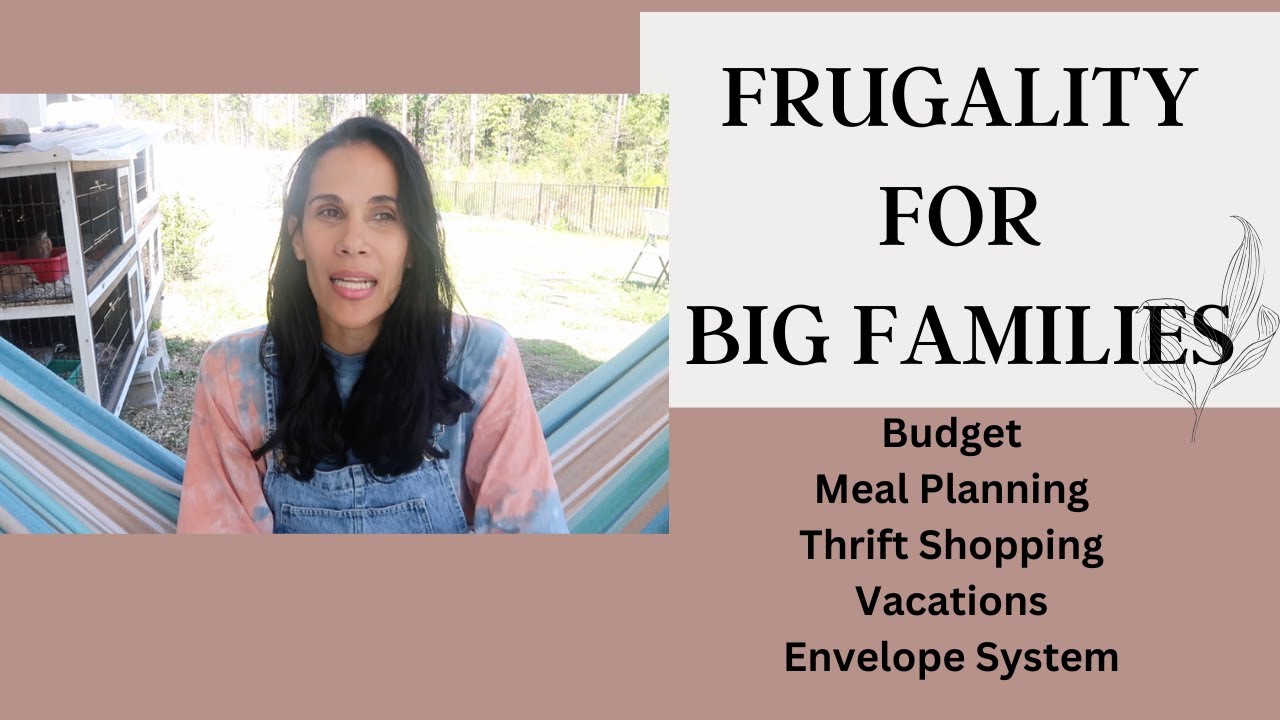 How to Save Money with a Large Family? cover art