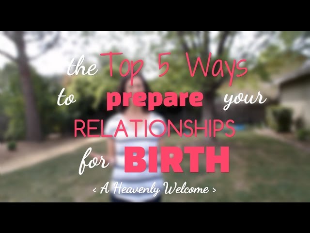 Top 5 ways to prepare your RELATIONSHIPS for birth cover art