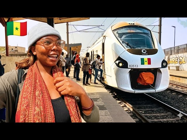 This New Electric Train in Dakar! 🇸🇳 Is WILD | Dakar Drive Through cover art