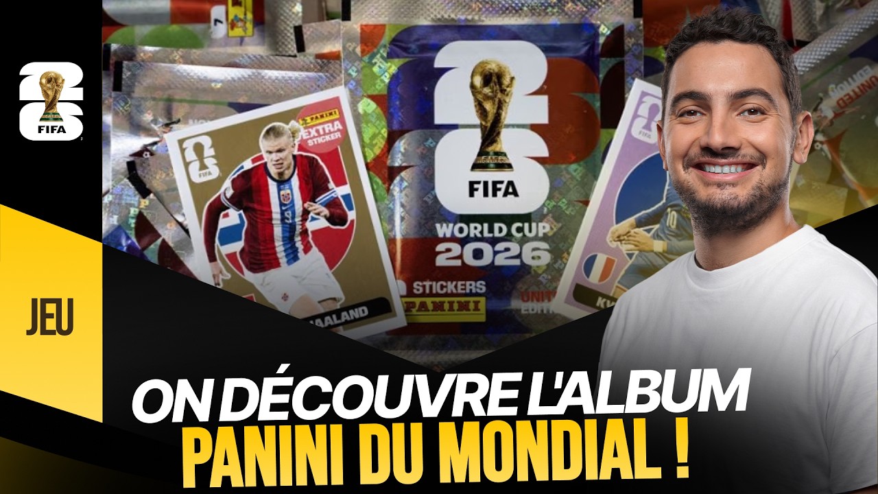 Coupe du monde 2026 : découverte de l'album Panini et ouverture de stickers ! cover art