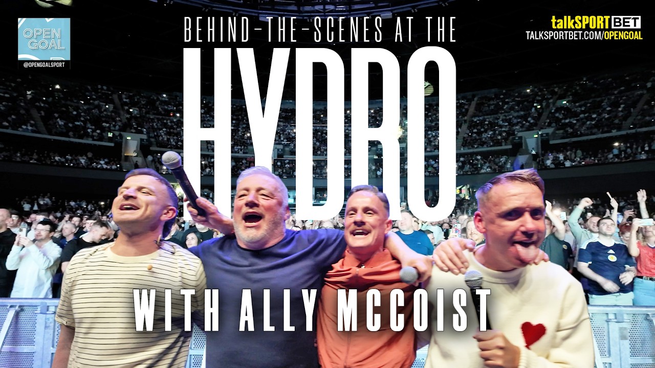 THE HYDRO WITH ALLY McCOIST | A Day Behind-The Scenes At Open Goal Live For 11,000 Sold-Out Event! cover art