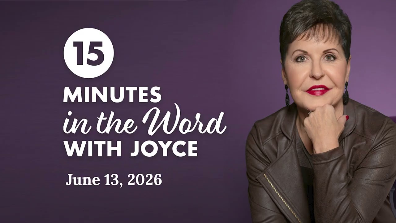 Something Needs to Change - Pt 4 | 15 Minutes In The Word with Joyce Meyer cover art