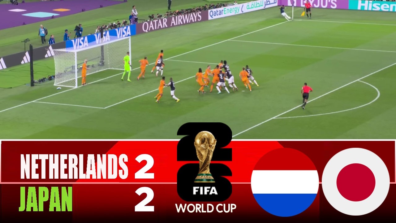 NETHERLANDS vs JAPAN 2-2 | 2026 FIFA World Cup | Match Highlights cover art