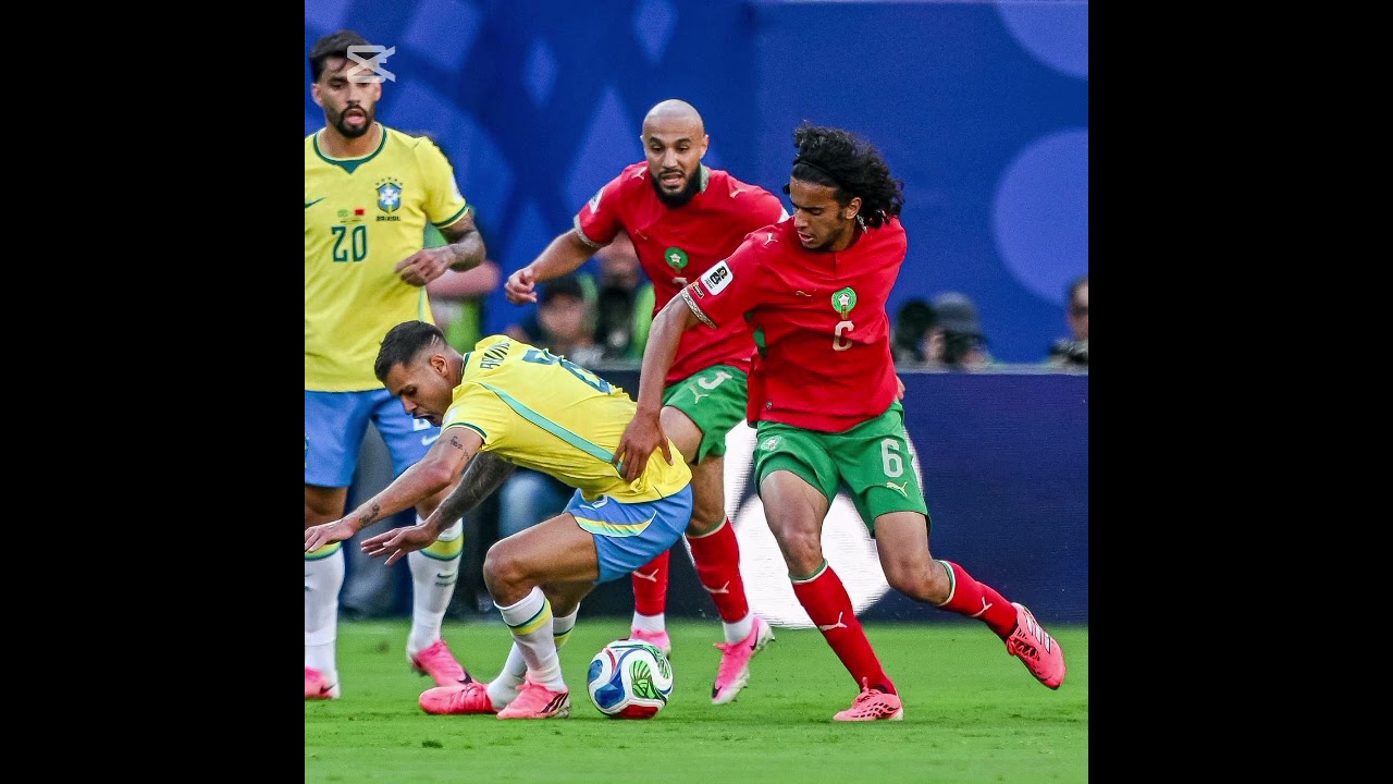 Le choc entre le Maroc et Brésil cover art