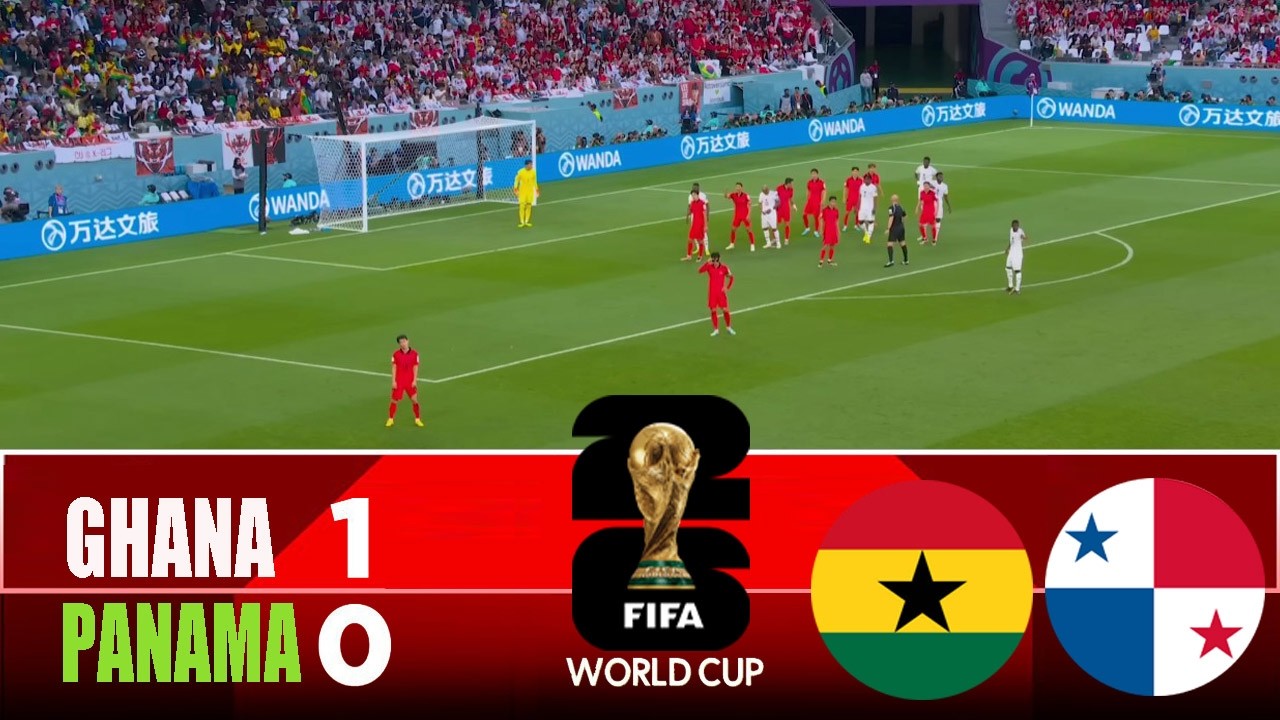 GHANA vs PANAMA 1-0 | 2026 FIFA World Cup | Match Highlights cover art