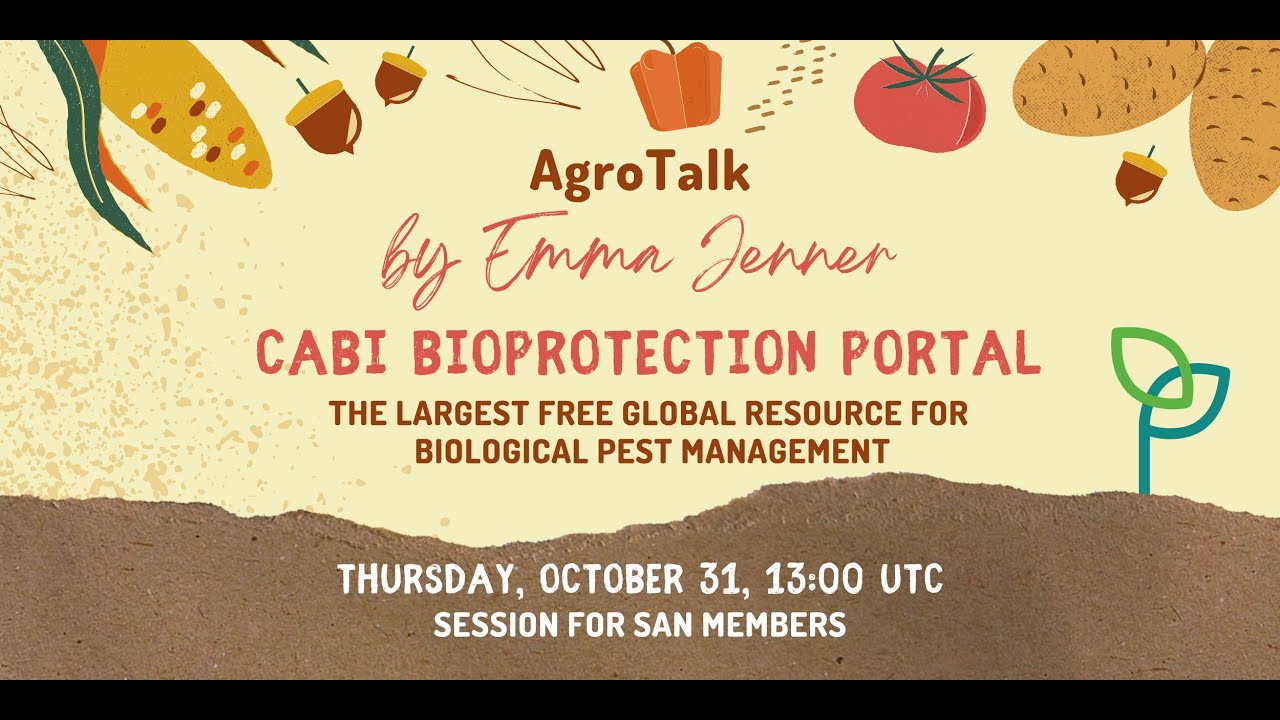 SAN AgroTalk | CABI BioProtection Portal cover art