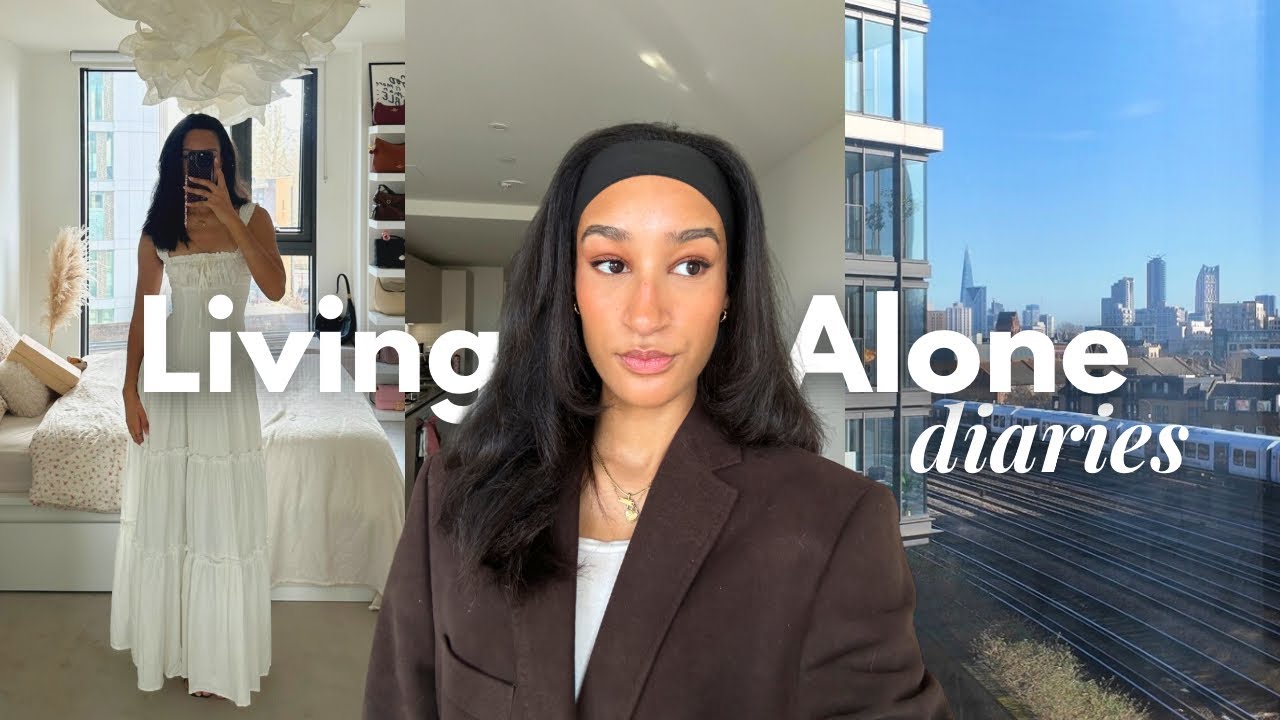 Living Alone Diaries | Life in London With Jesus 🤍  Dress try on, Shopping, Prayer walk & More cover art