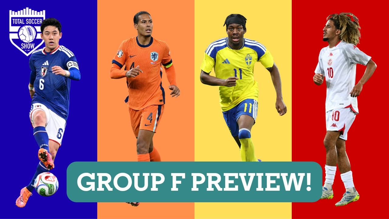 World Cup Group F preview - Japan, Netherlands, Sweden, Tunisia cover art
