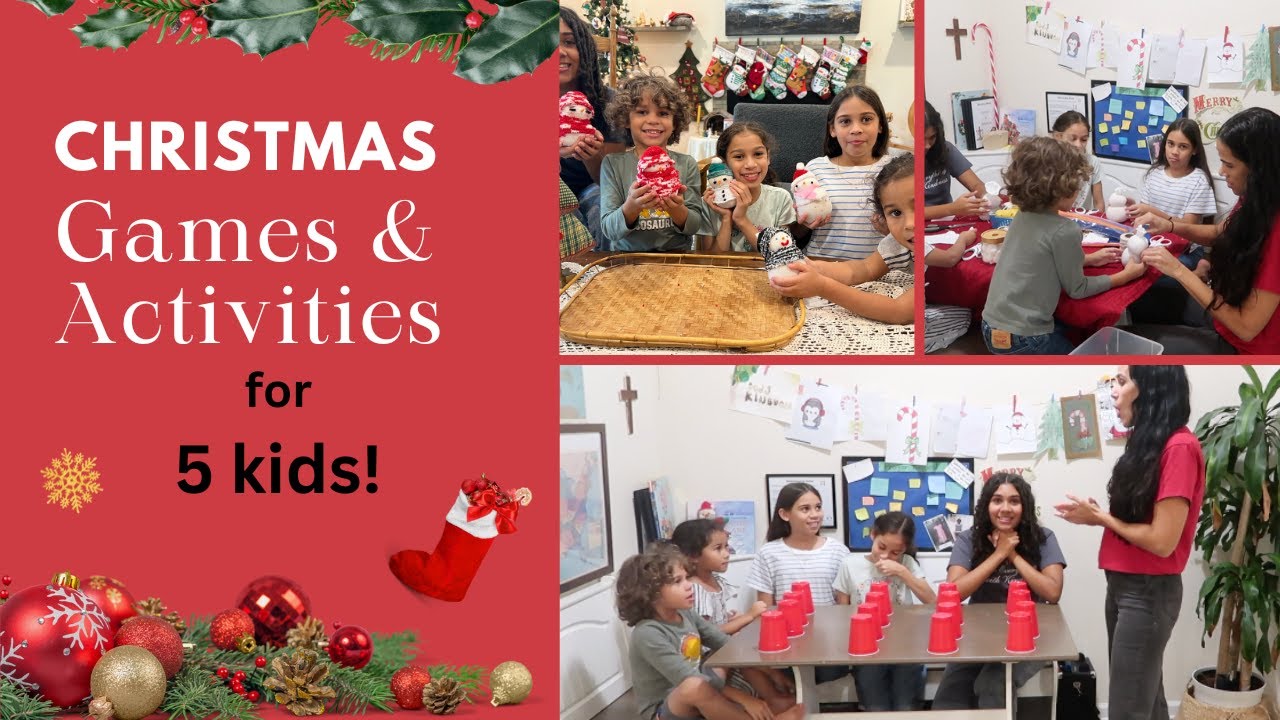 Christmas Activities and Games for Kids cover art