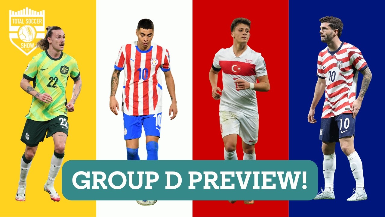 World Cup Group D preview - Australia, Paraguay, Turkey, USA cover art