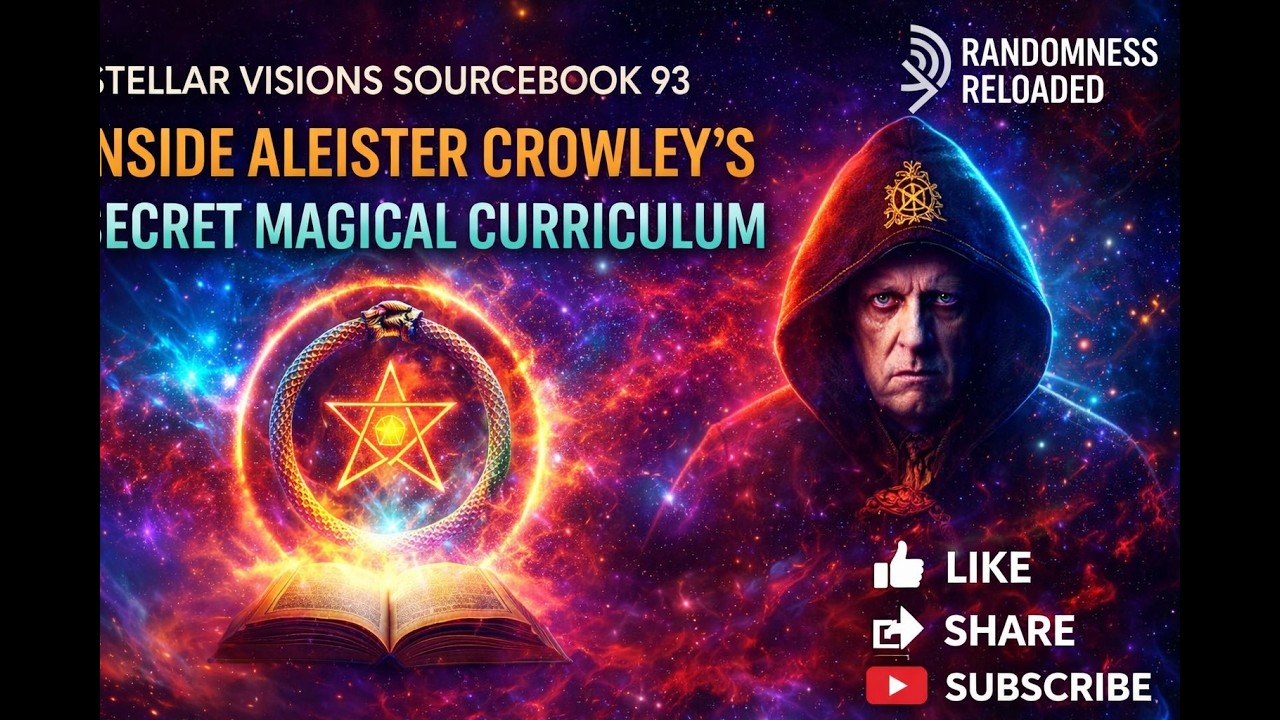 The Secret Curriculum of Aleister Crowley Revealed | Stellar Visions Sourcebook 93 Explained cover art