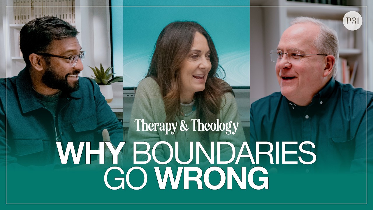 How to Set Healthy Boundaries Without Damaging Relationships | Therapy & Theology cover art