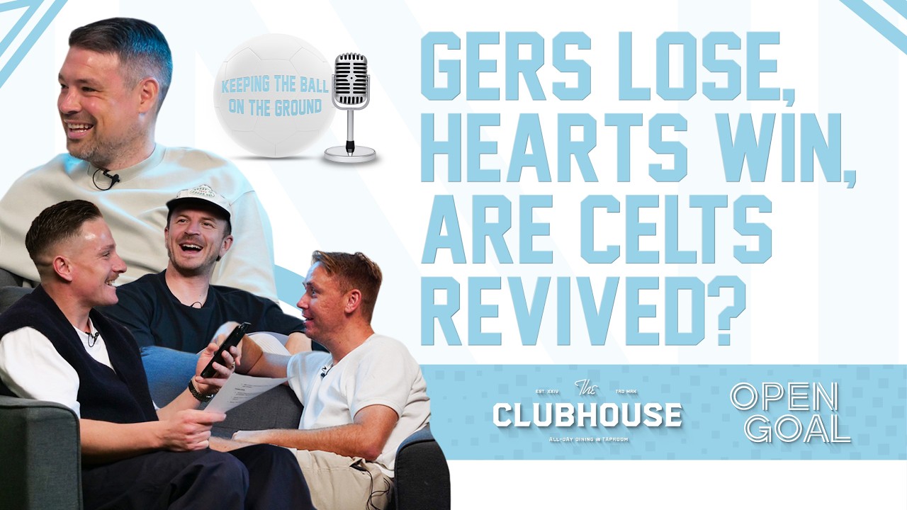 RANGERS CRASH IN TITLE RACE, HEARTS BEAT HIBS & ARE CELTIC REVIVED? | Keeping The Ball On The Ground cover art