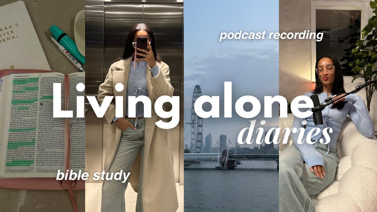 Living Alone Diaries  | Quiet Days, Christian radio, TikTok breakfast recipe, bible study ☕ & more cover art