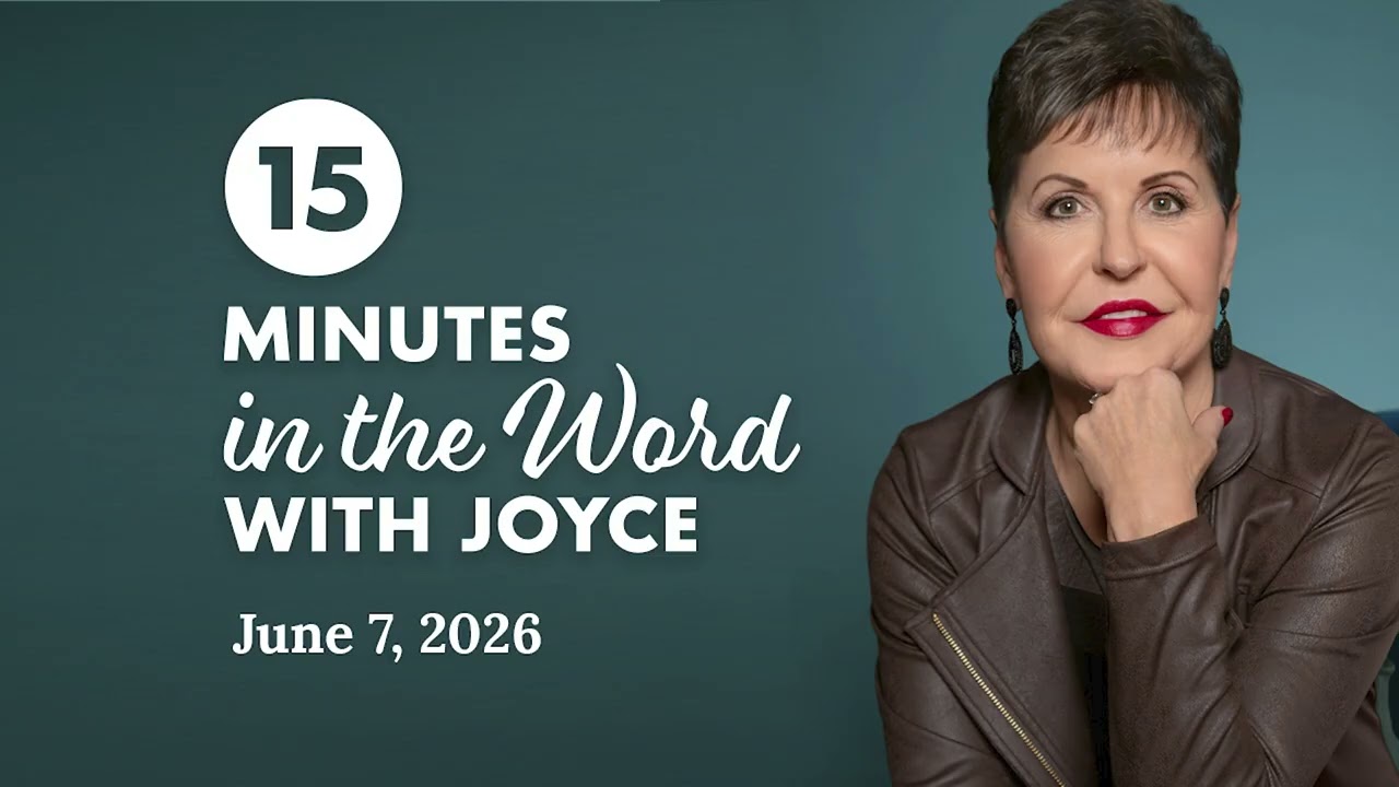 The Greatest Change of All - Pt 3 | 15 Minutes In The Word with Joyce Meyer cover art
