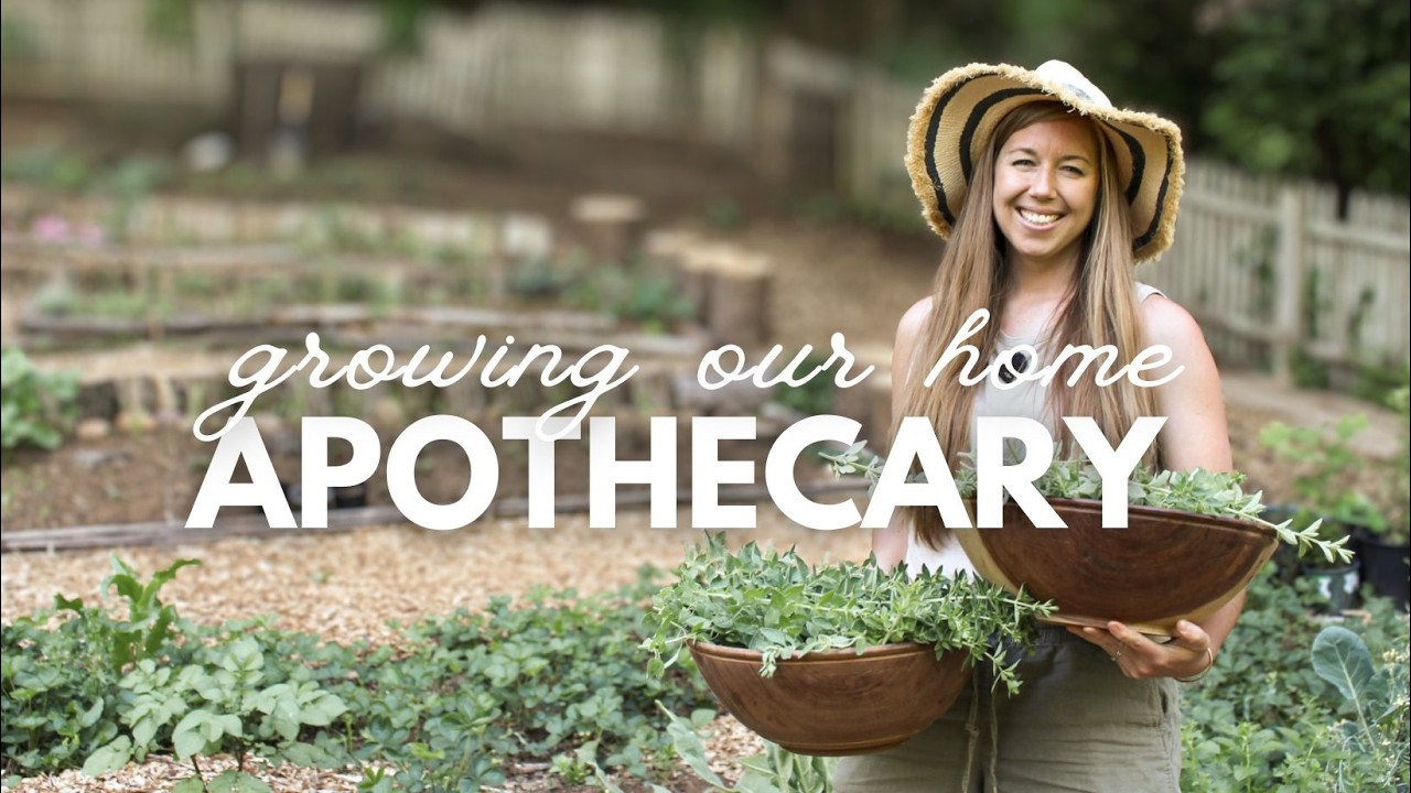 Herbs I grow for Our Home Apothecary & Pantry cover art