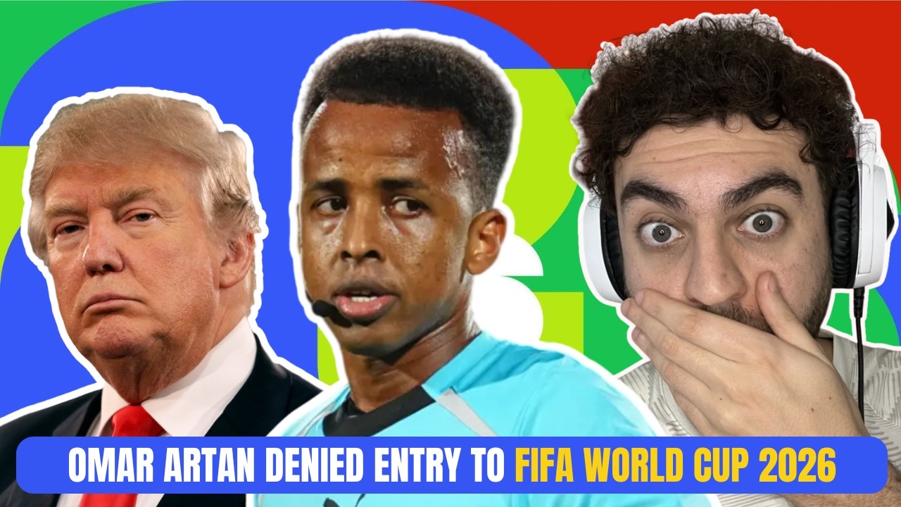 Somali ref Omar Artan BANNED from World Cup...? cover art