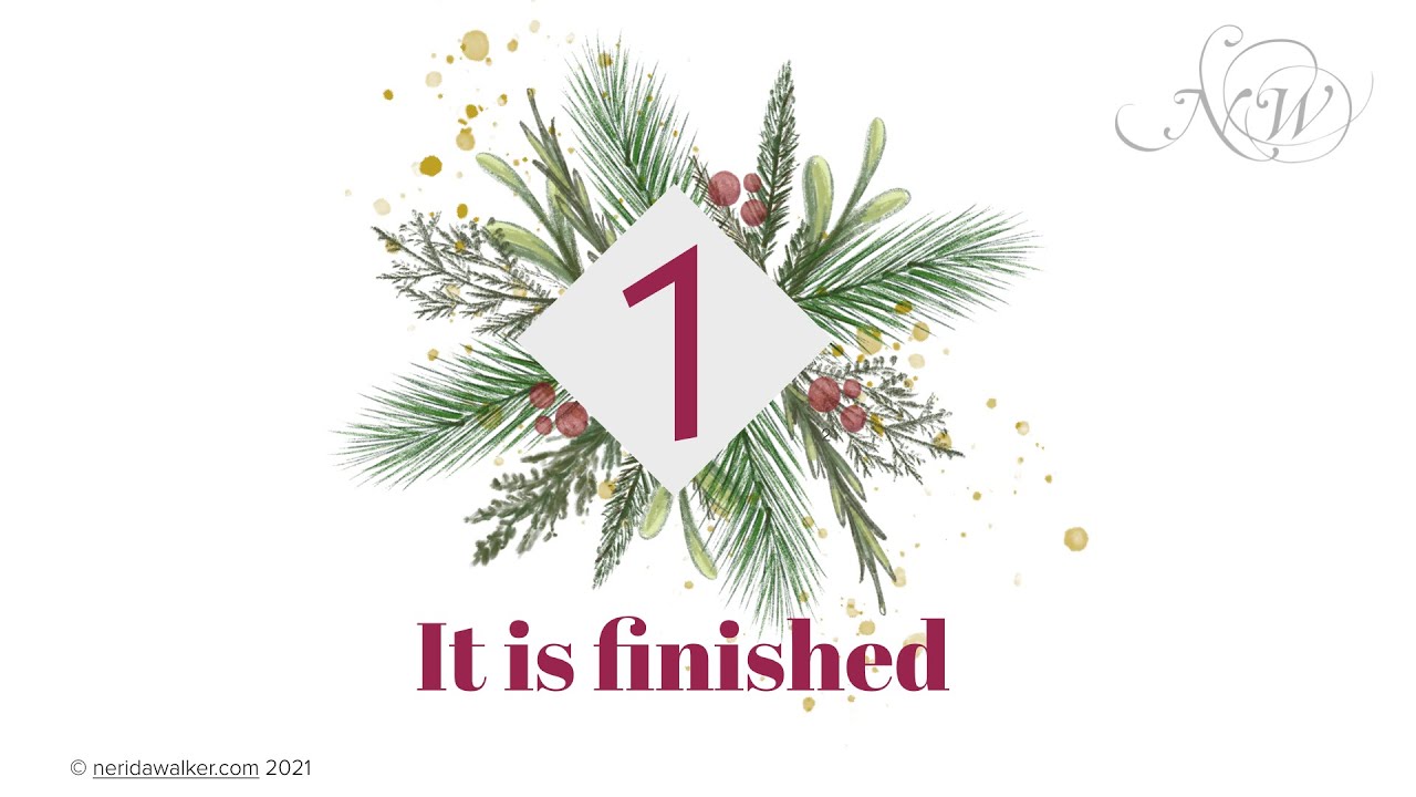 Fruitfulness Day 1 - It is Finished cover art