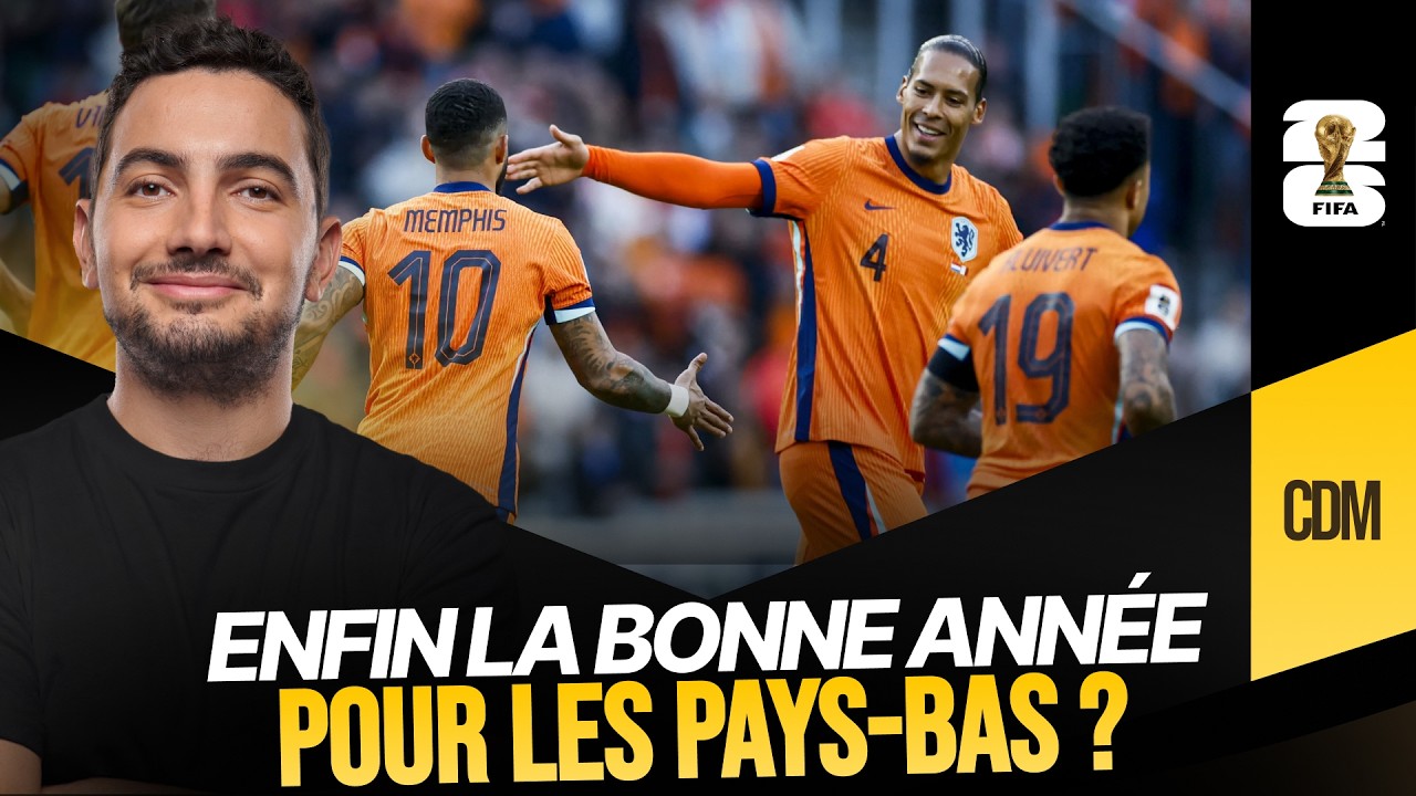 🇳🇱​ Coupe du monde 2026 : jusqu'où peuvent aller les Pays-Bas ? cover art