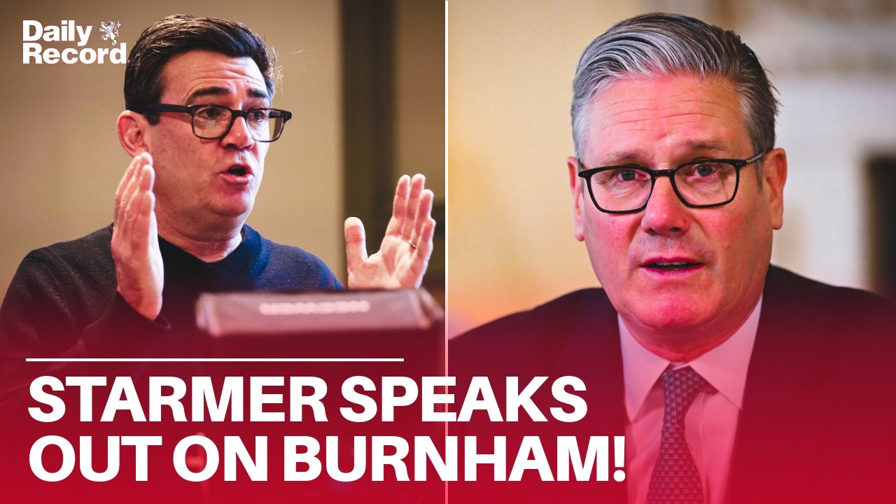 Keir Starmer says he wants Andy Burnham to play ‘big part’ in Labour Government cover art