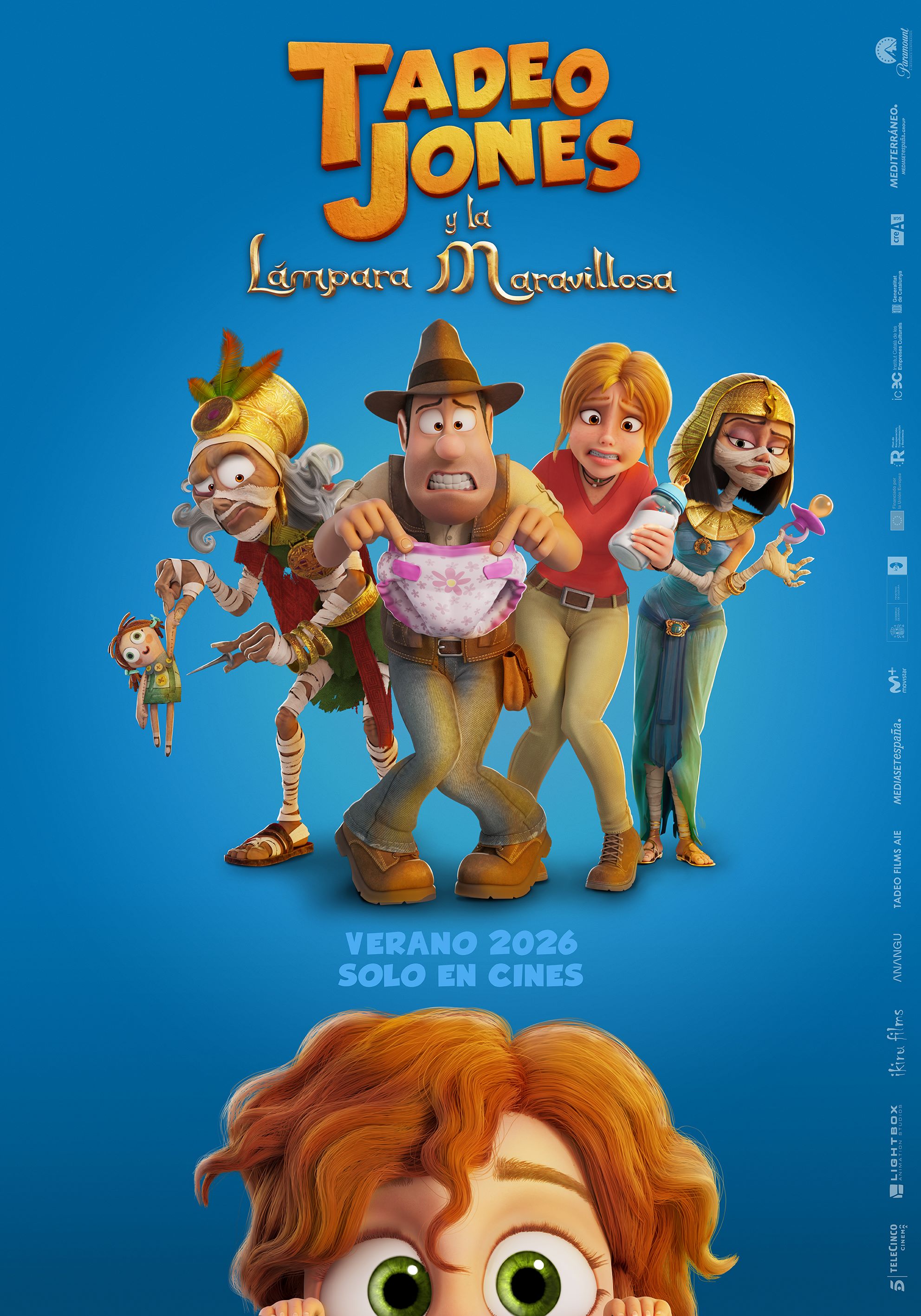 Tadeo Jones y la lámpara maravillosa