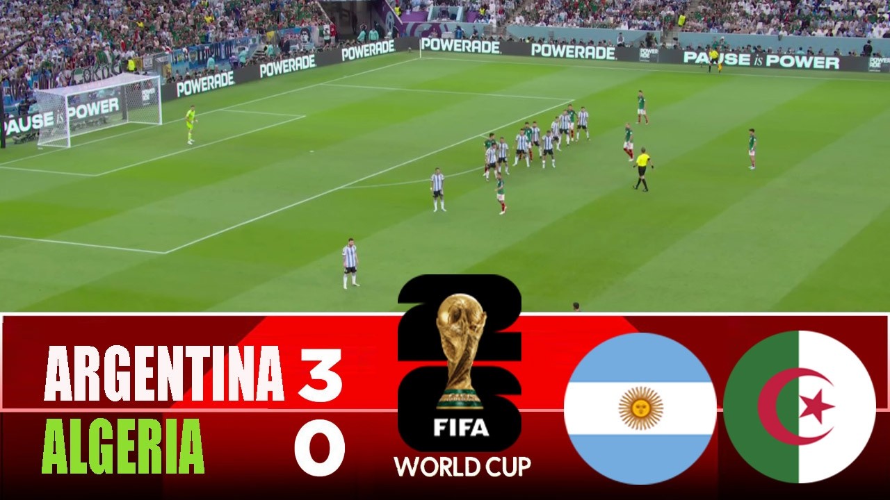ARGENTINA vs ALGERIA 3-0 | 2026 FIFA World Cup | Match Highlights cover art