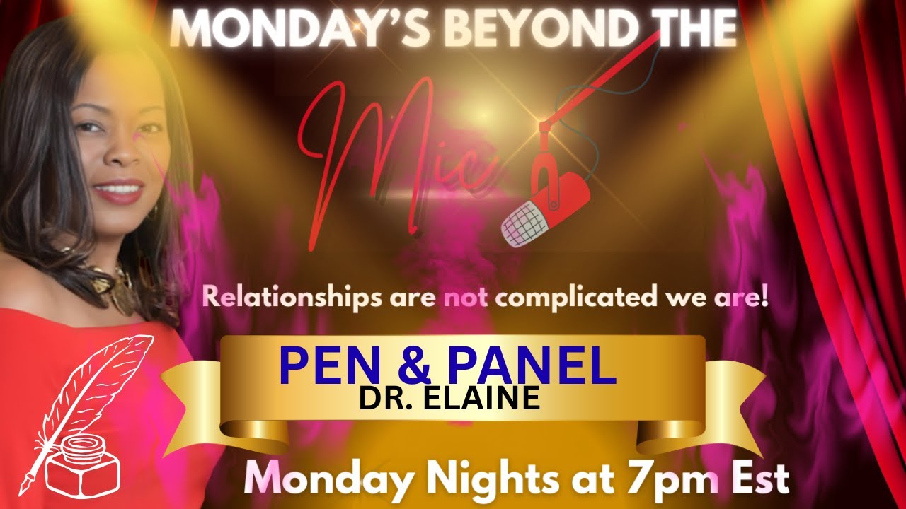 THE PEN AND PANEL….WITH DR. ELAINE cover art
